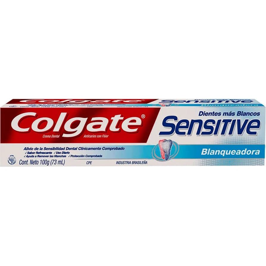 Crema Dental Colgate Sensitive Blanqueadora 100 g
