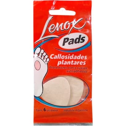Pads Plantares para Callos Lenox x6