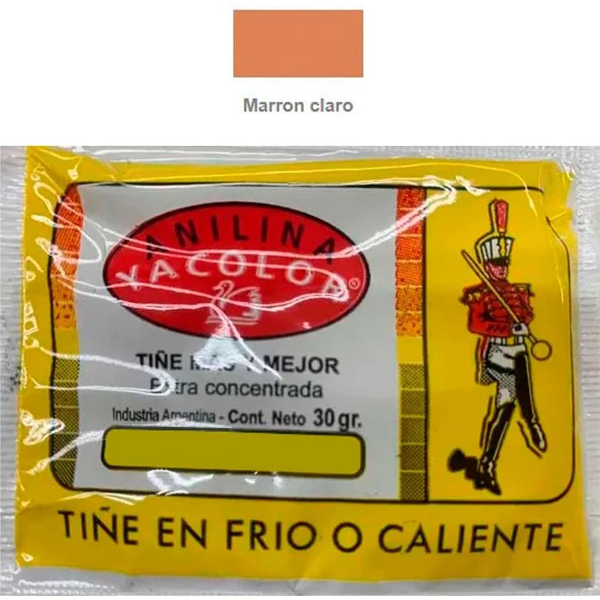 Anilina Yacolor Marrón Claro