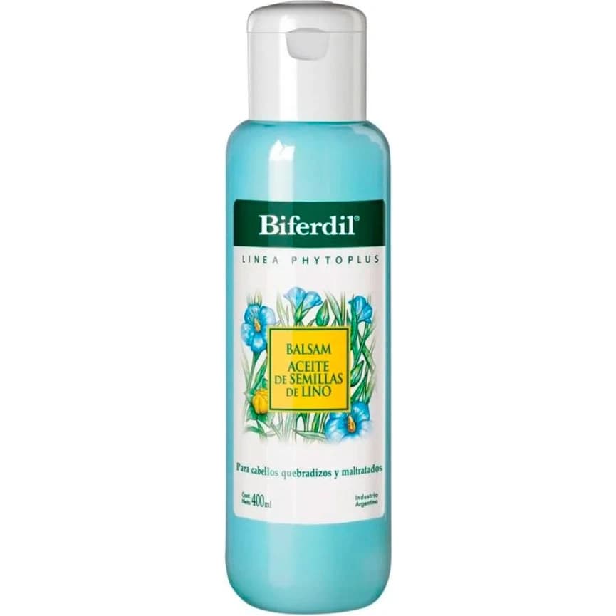 Bálsamo Acondicionador Biferdil Lino 400 ml