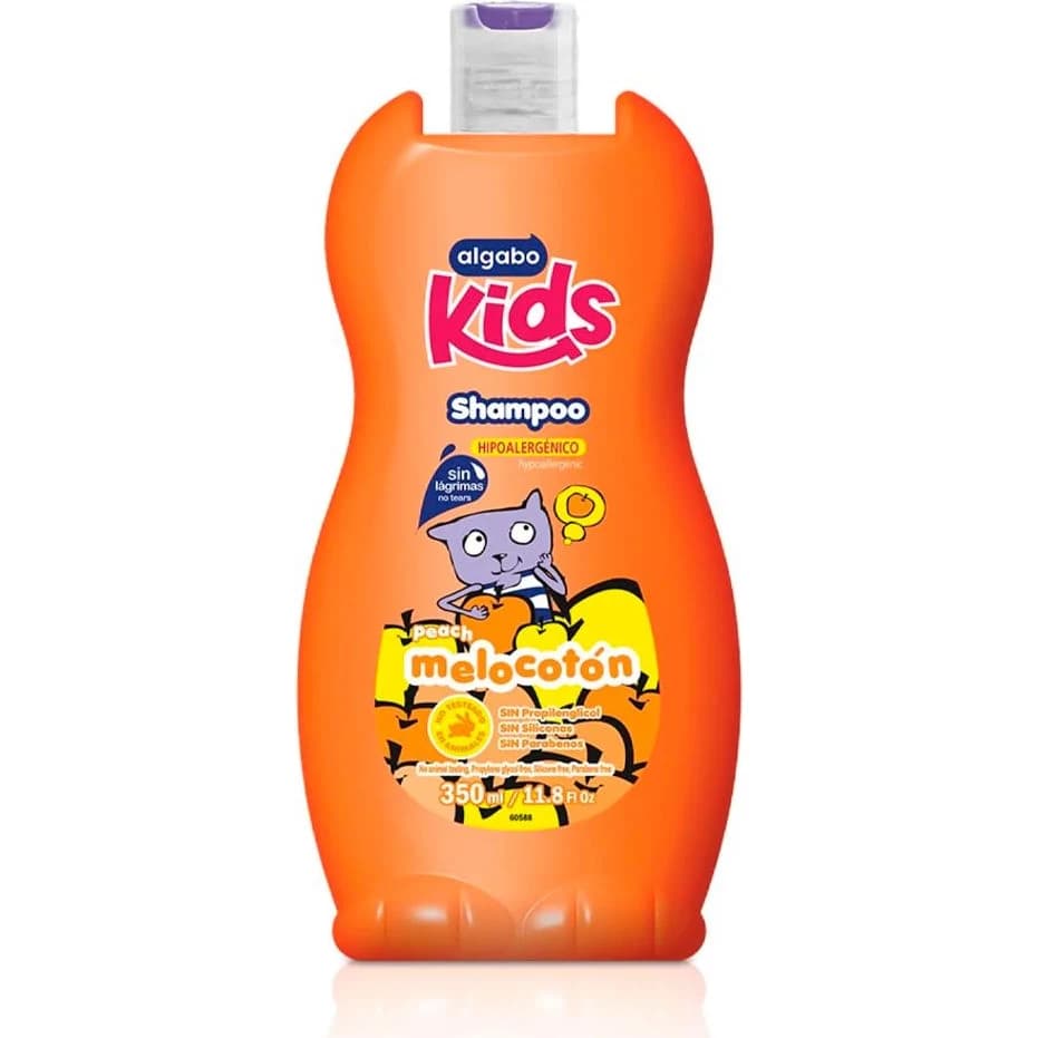Shampoo Algabo Kids Durazno 350 ml