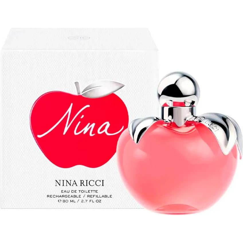 Eau de Toilette Nina Ricci Nina Vaporizador 80 ml Recargable
