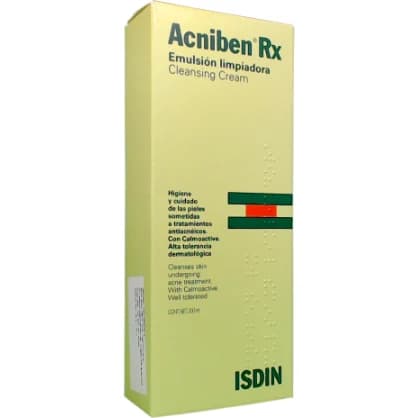 Emulsión Limpiadora Facial Isdin Acniben Teen Skin Repair 180 ml