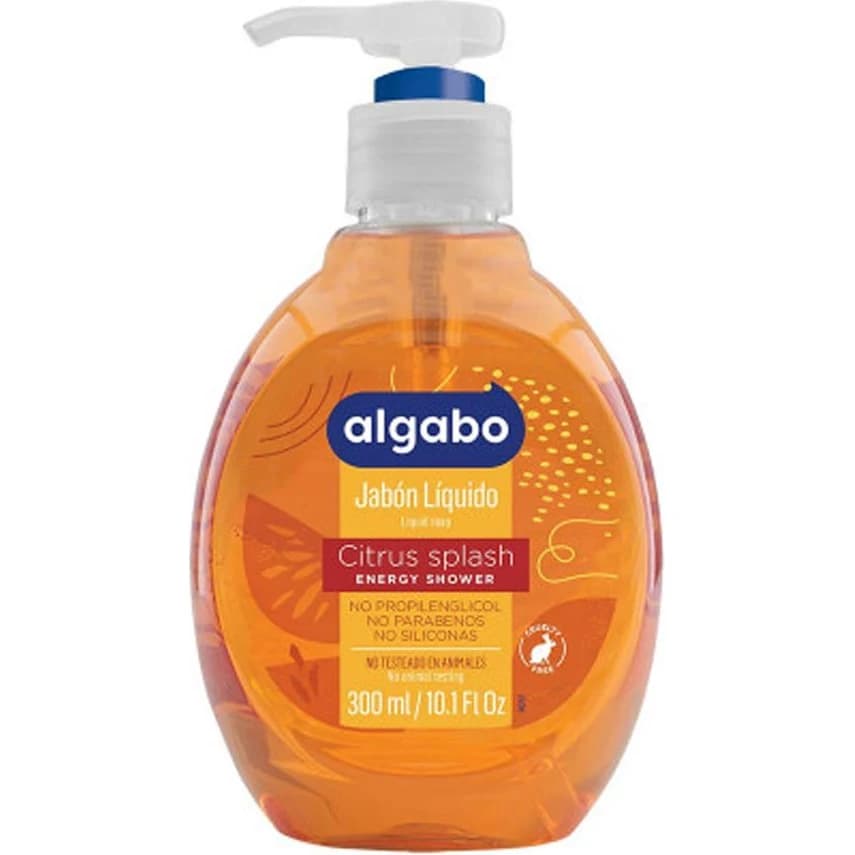 Jabón Líquido Algabo Citrus Splash 300 ml