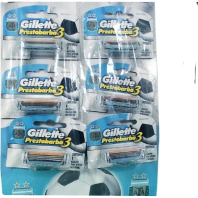 Máquina de Afeitar Gillette Prestobarba 3 Hojas Hombre x 1