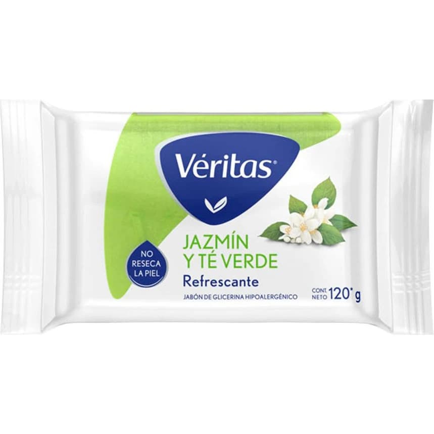 Jabón de Glicerina Veritas Pepino y Té Verde x 120 g