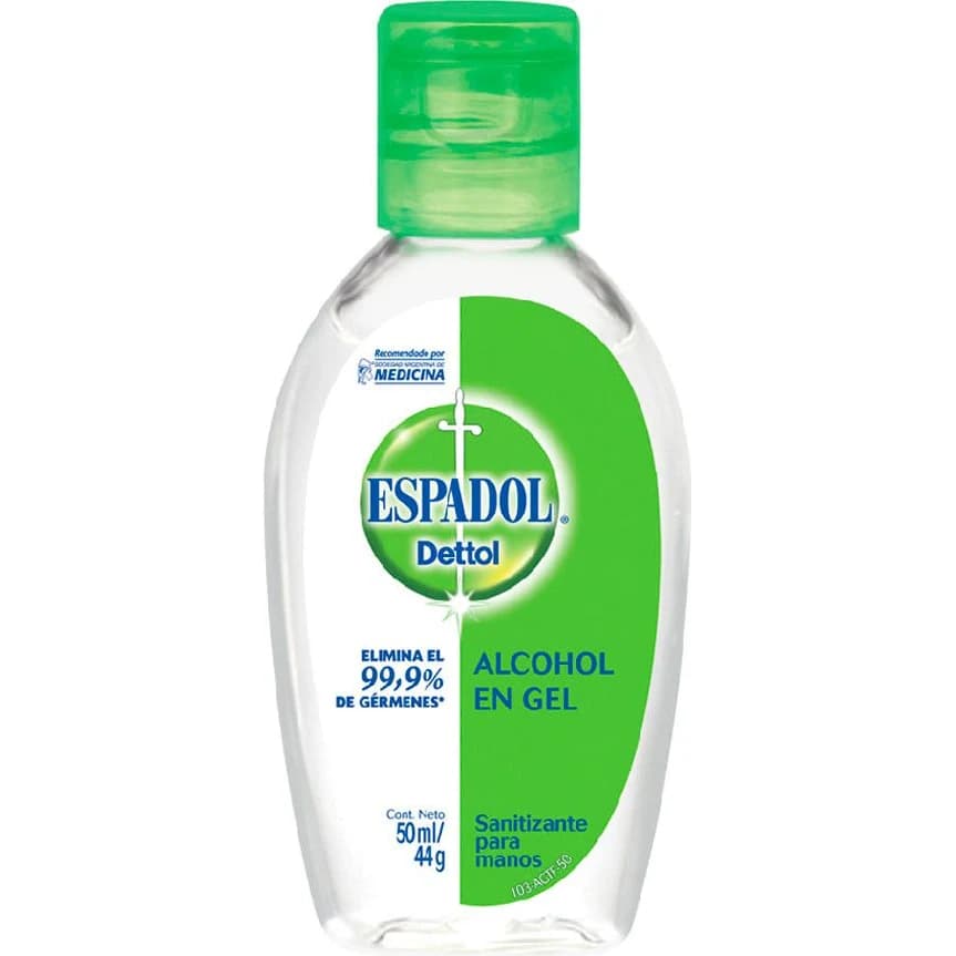 Alcohol en Gel Espadol 50 ml