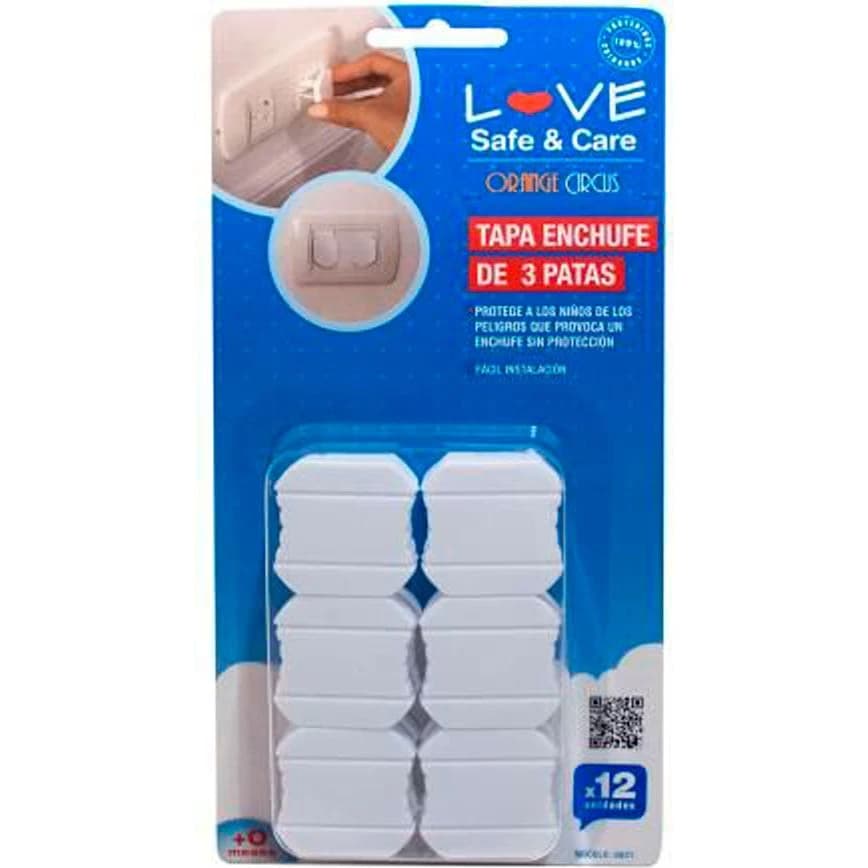 Tapa Enchufe Love 3 Patas