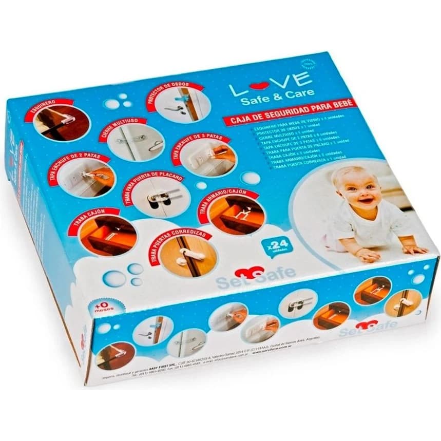 Set de Accesorios para Bebé Love 24 Piezas