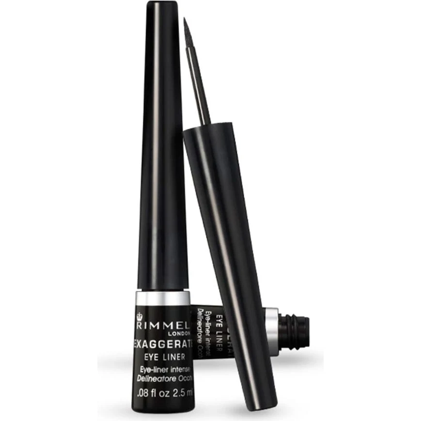 Delineador Líquido de Ojos Rimmel Exaggerate Tono 001