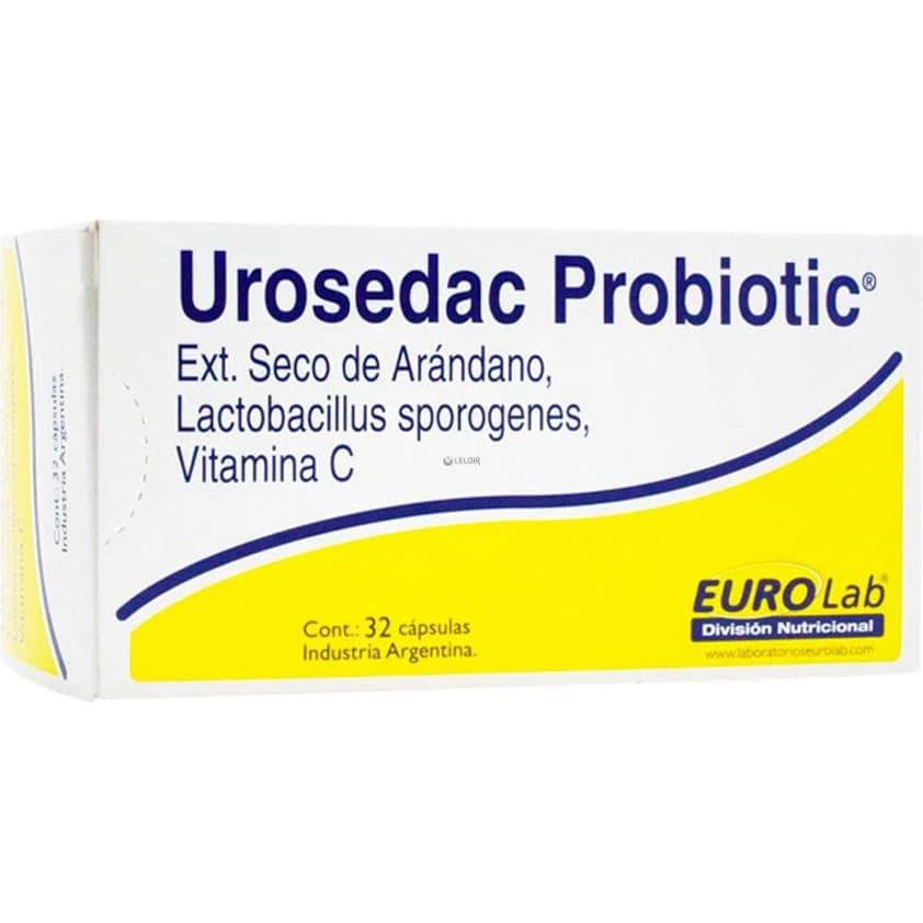 Urosedac Probiotic Eurolab x 32 Cápsulas