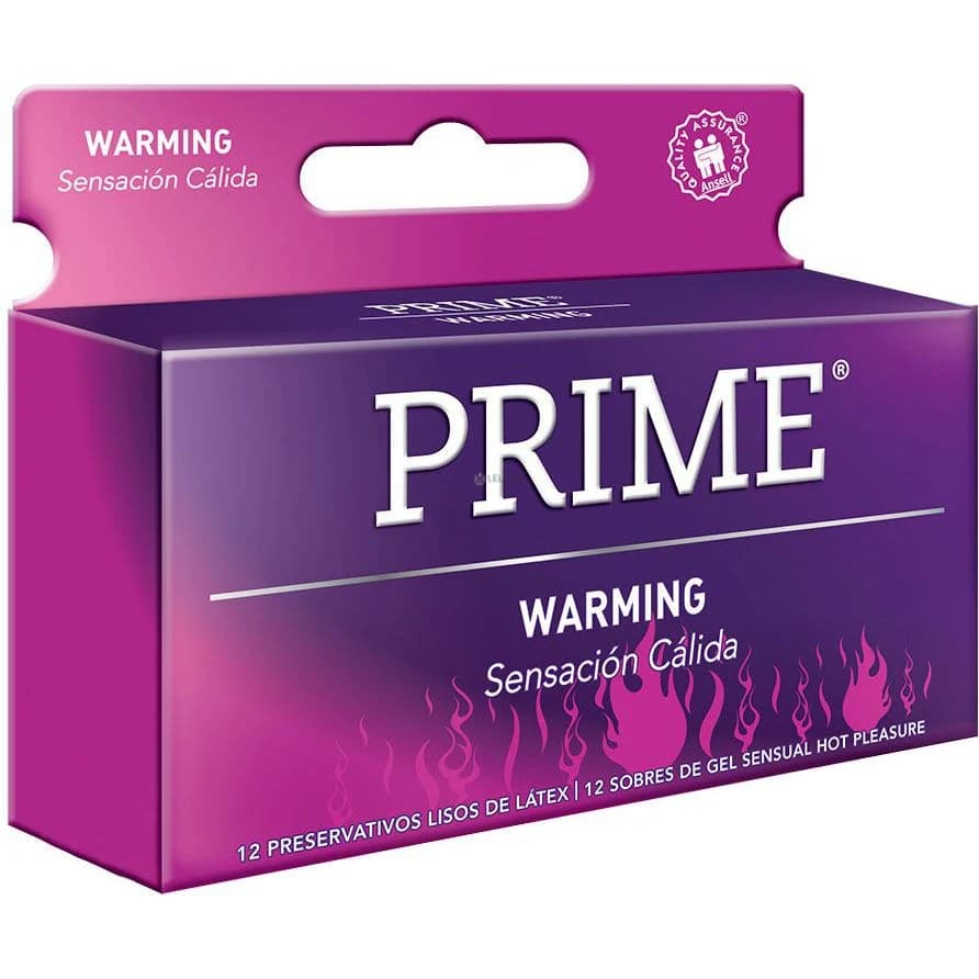 Preservativos Prime XP Warming x12