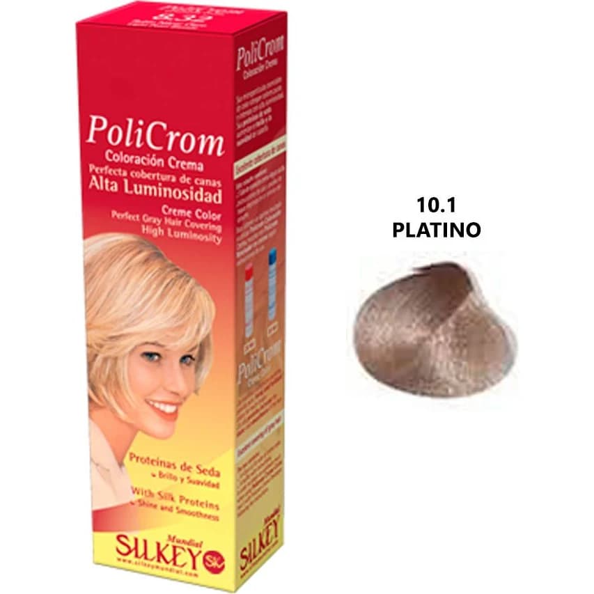 Tintura Capilar Silkey Policrom Tono 10.1 x 47 g