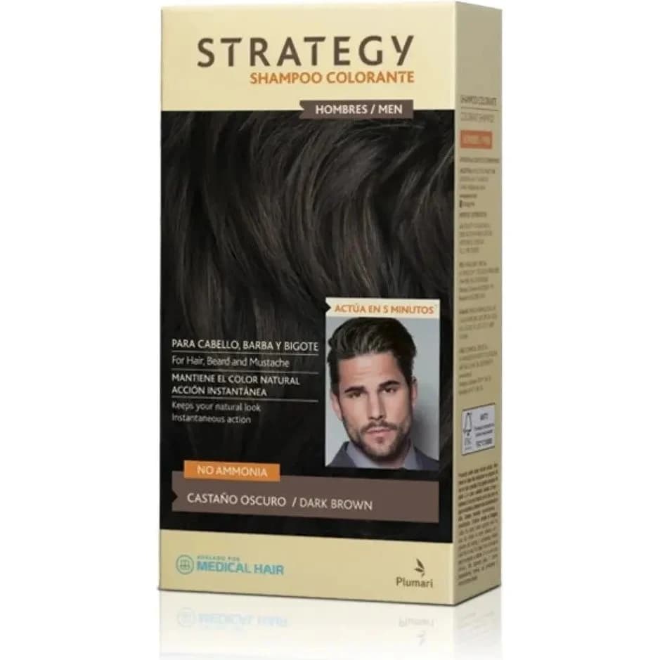 Shampoo Plumari Strategy Color Cabello Oscuro