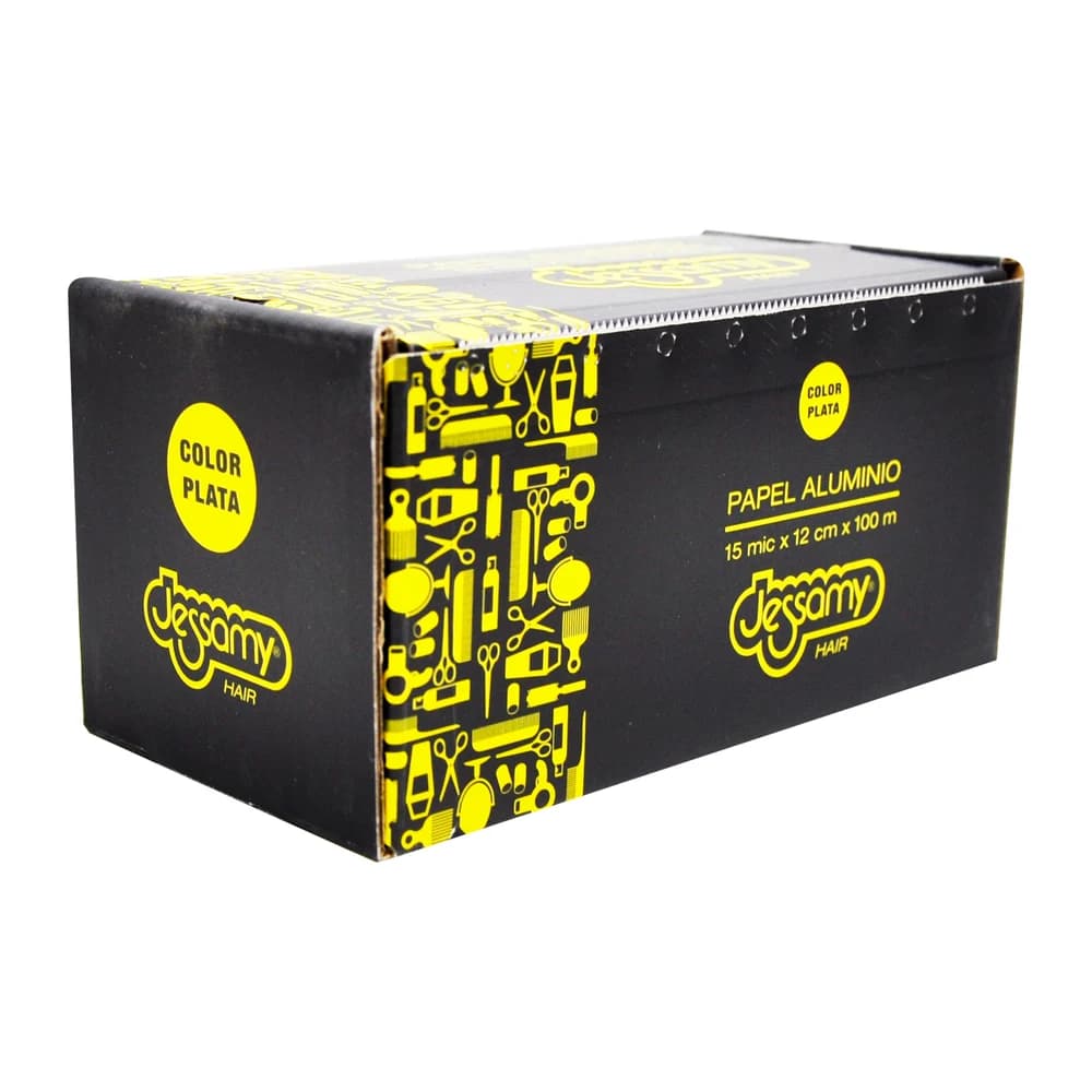 Papel de Aluminio Jessamy Rollo 12 cm x 100 m