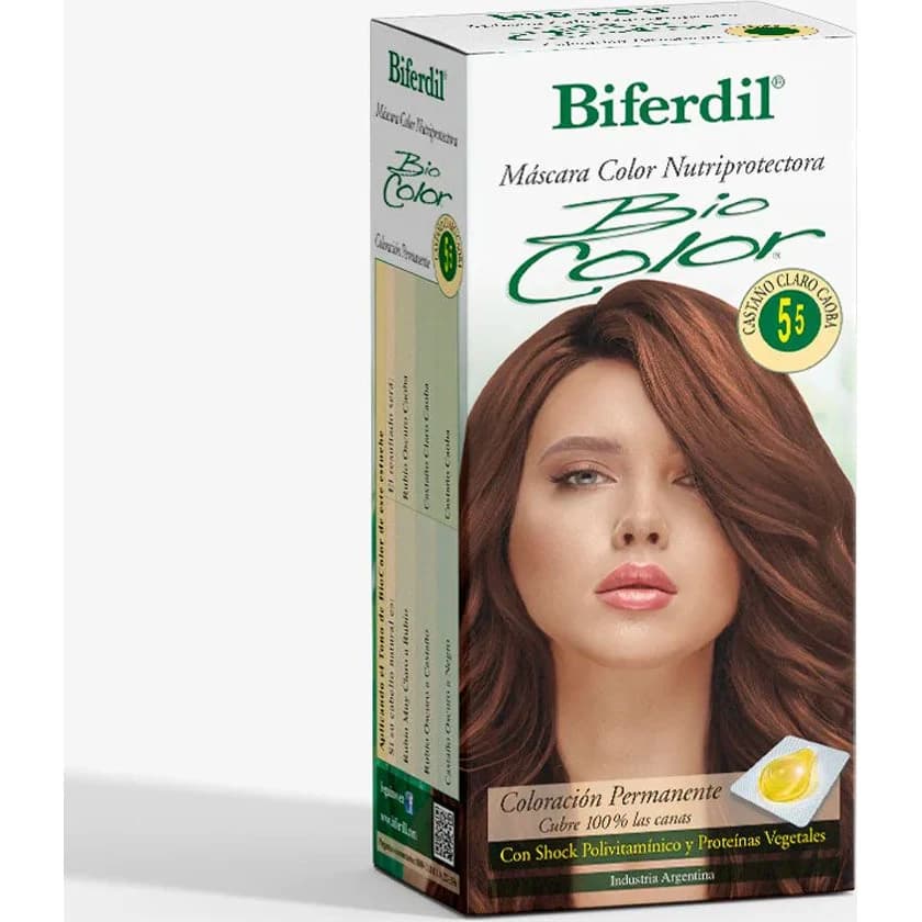 Tintura Capilar Biferdil Biocolor Tono 5.5