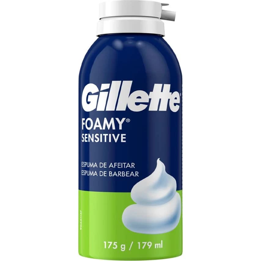 Espuma de Afeitar Gillette Foamy Sensitive 175 g