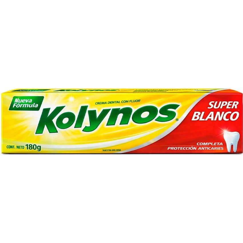 Pasta Dental Kolynos Super Blanca 180 g