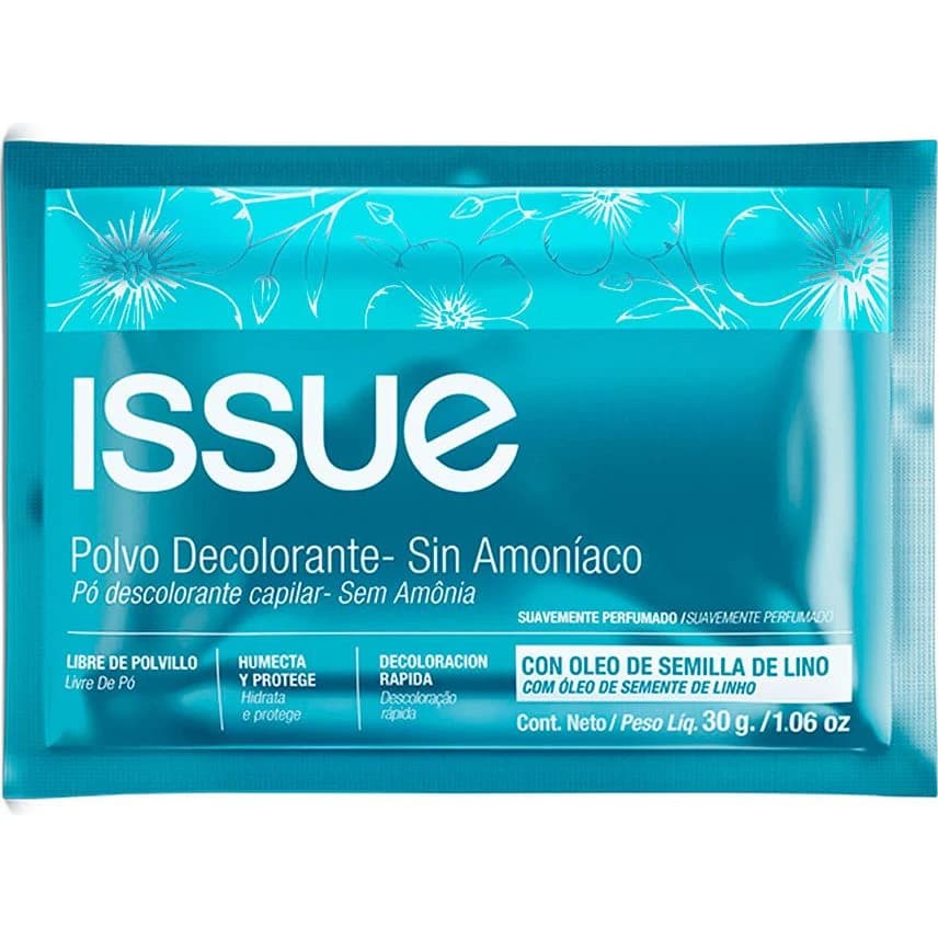 Decolorante Issue en Sachet con Lino 30 g