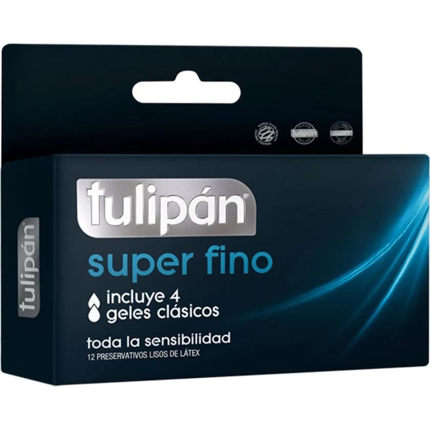 Preservativos Tulipán Superfino x12