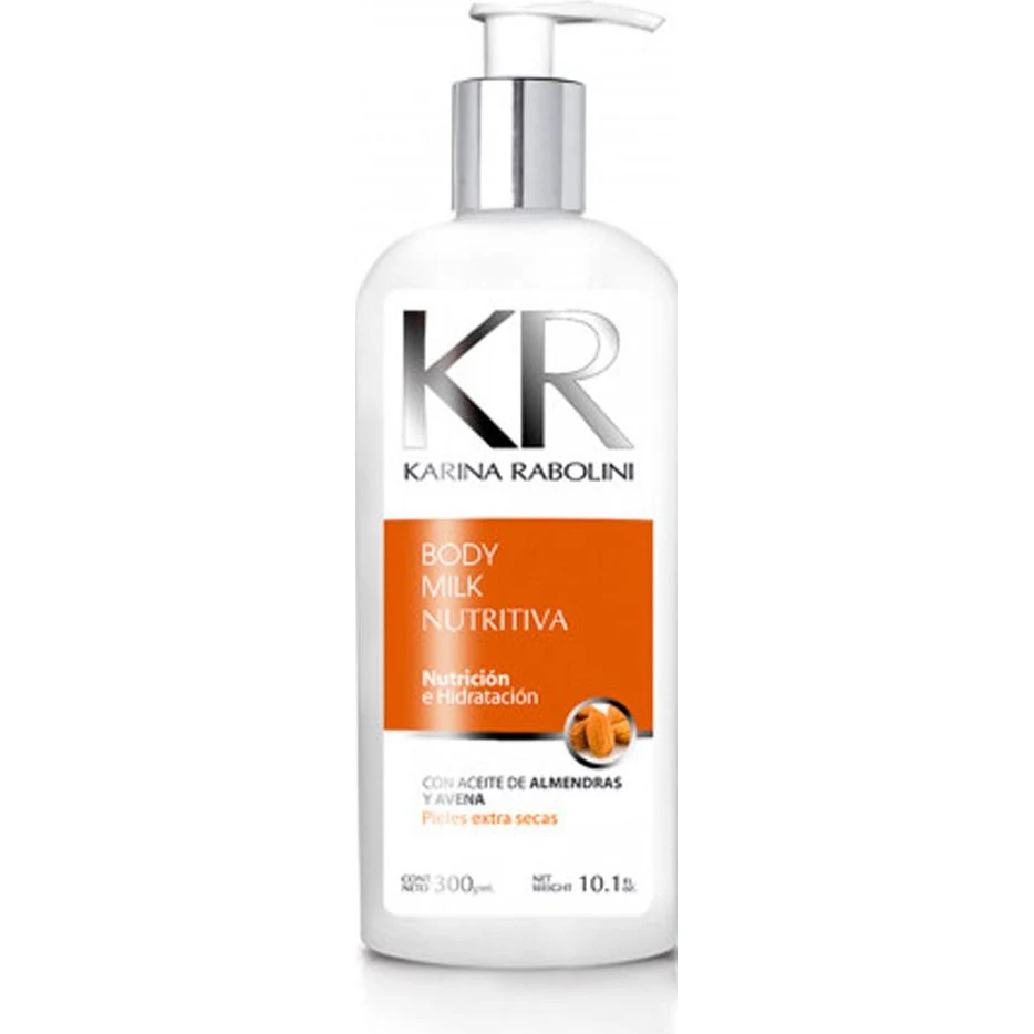 Body Milk Karina Rabolini Almendras 300 ml