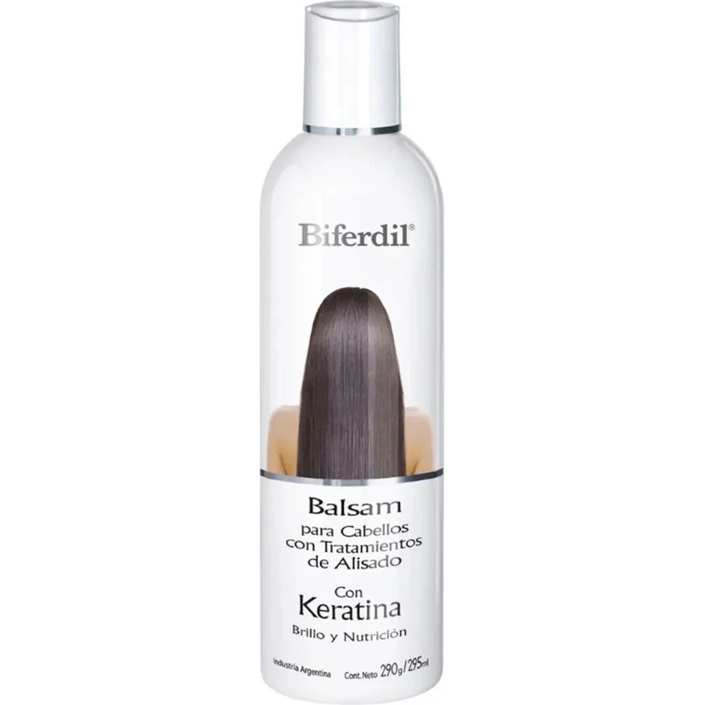 Bálsamo Acondicionador Biferdil Tratamiento Alisado 295 ml