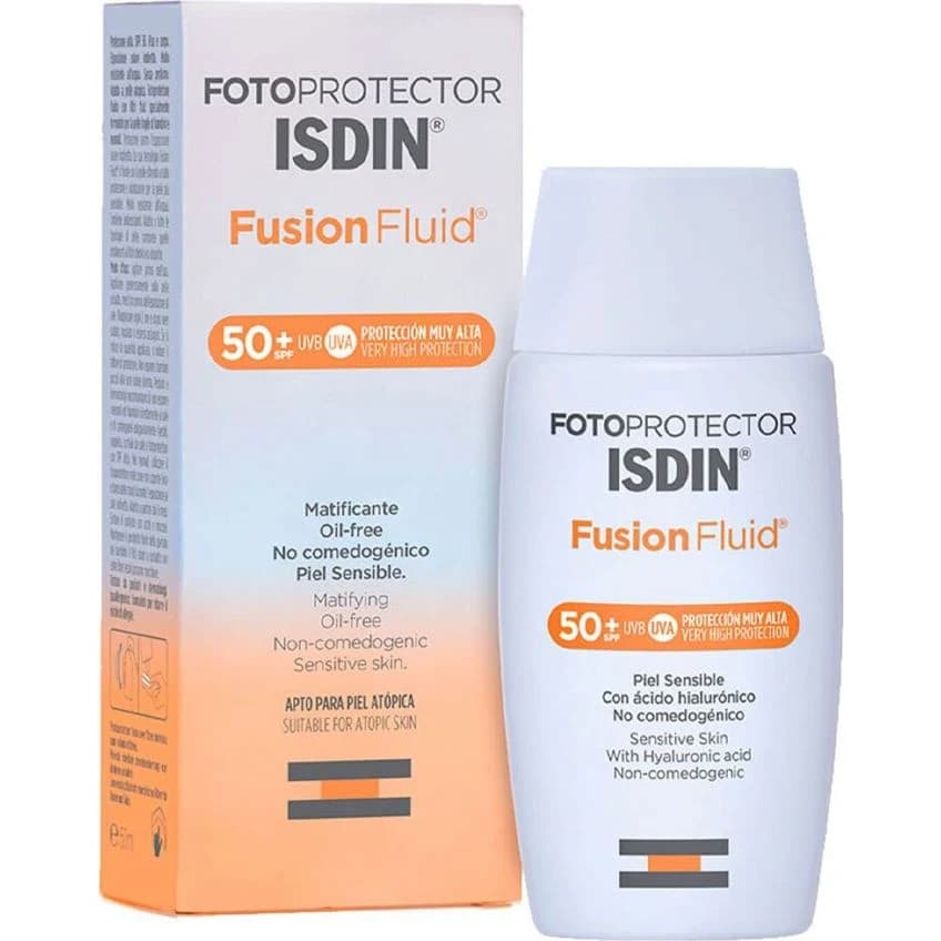 Protector Solar Isdin Fotoprotector Fusion Fluid FPS 50+ 50 ml