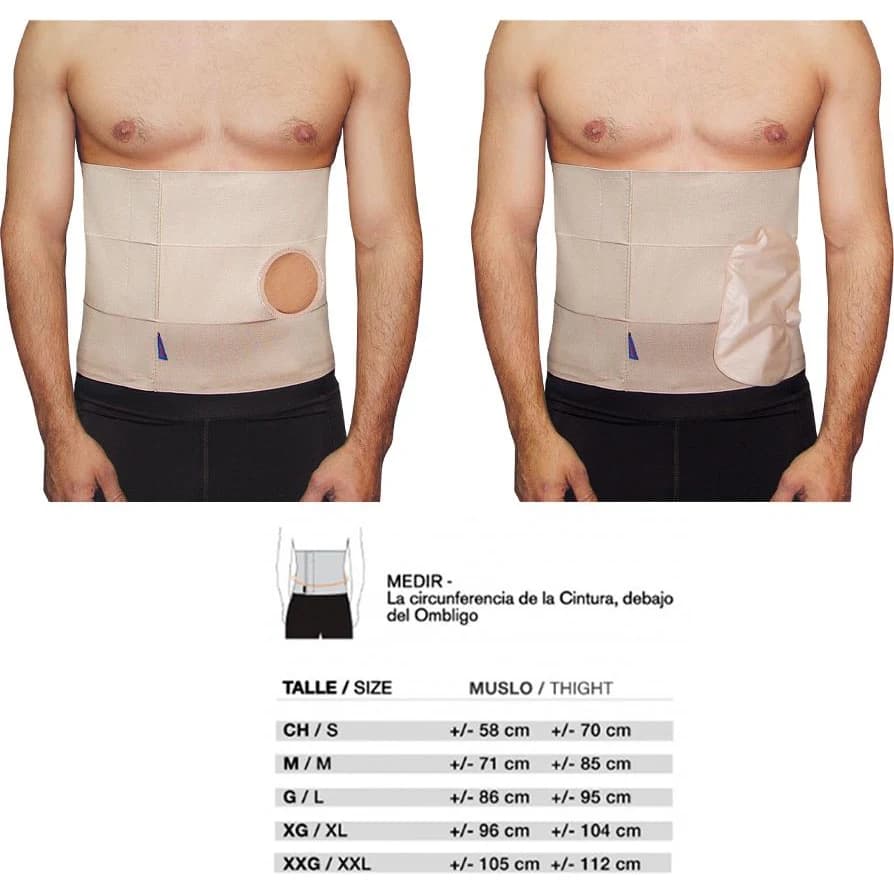 Faja para Colostomía Body Care 24 cm Talle 1