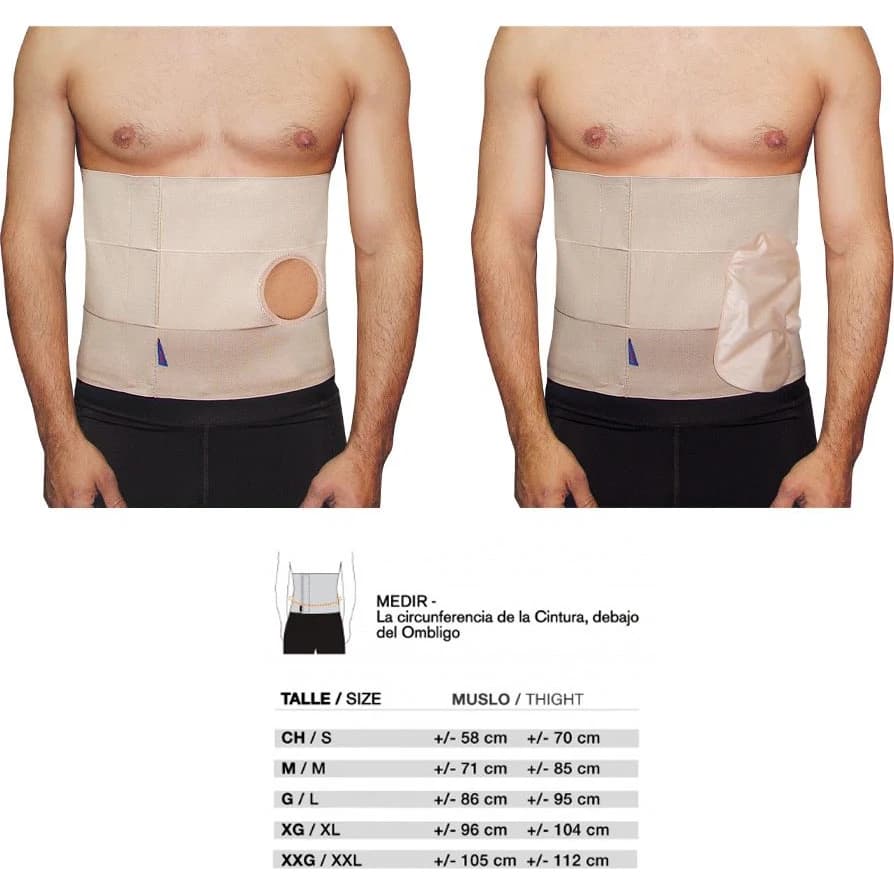 Faja Ortopédica para Ostomía 24 cm Talle 3