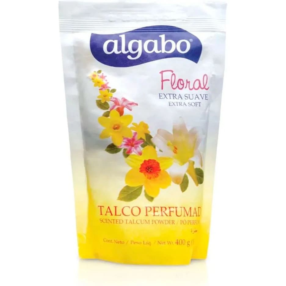 Talco Corporal Algabo Floral 400 g