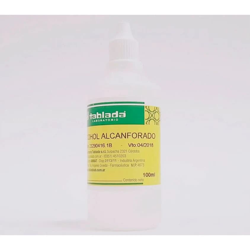 Alcohol Alcanforado Tablada 100 ml