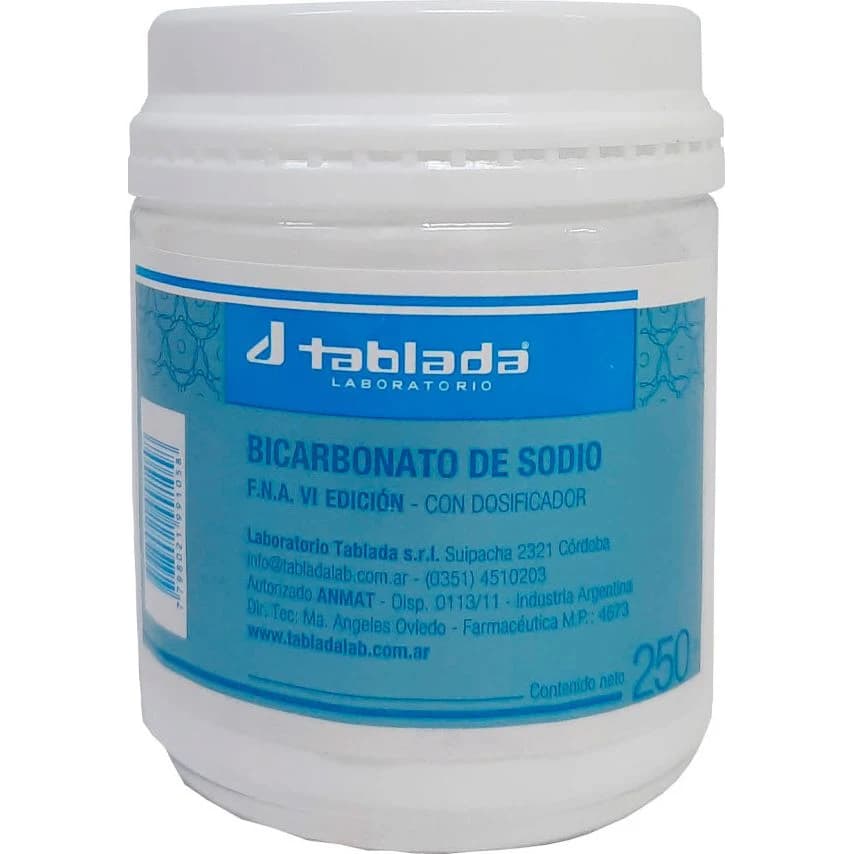 Bicarbonato de Sodio Tablada Pote 250 g