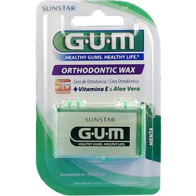 Cera de Ortodoncia GUM Ortho Wax Menta x5