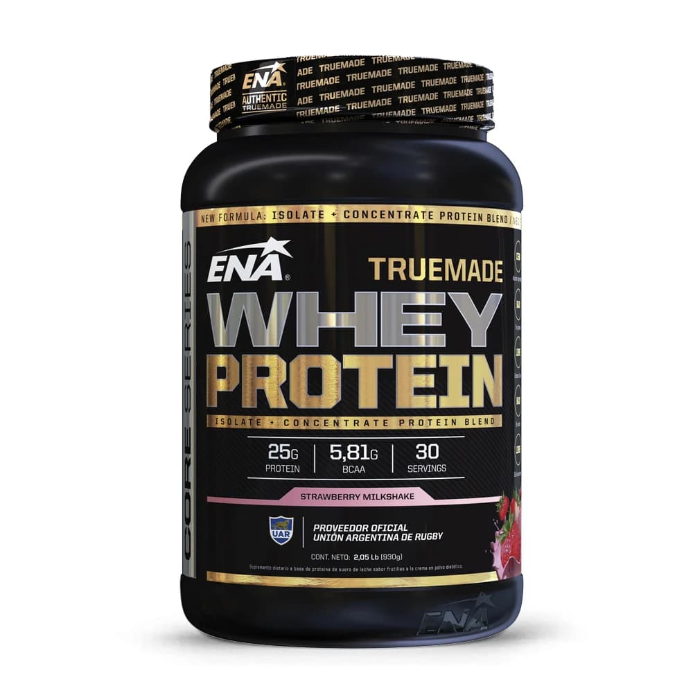 Suplemento Proteico ENA True Whey Frutilla 1000 g