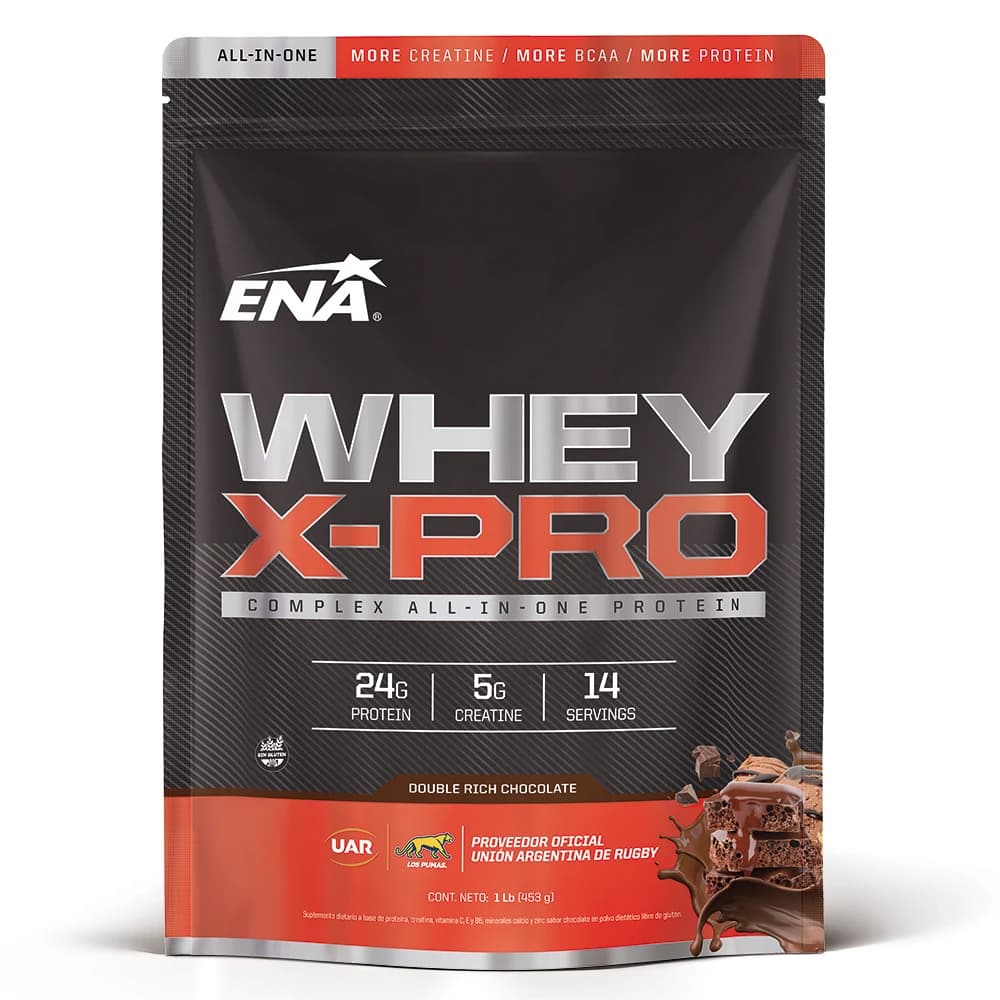Suplemento ENA Whey X Pro Sabor Chocolate 453 g