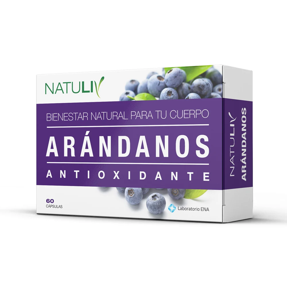 Natuliv Arándanos Cápsulas x 60
