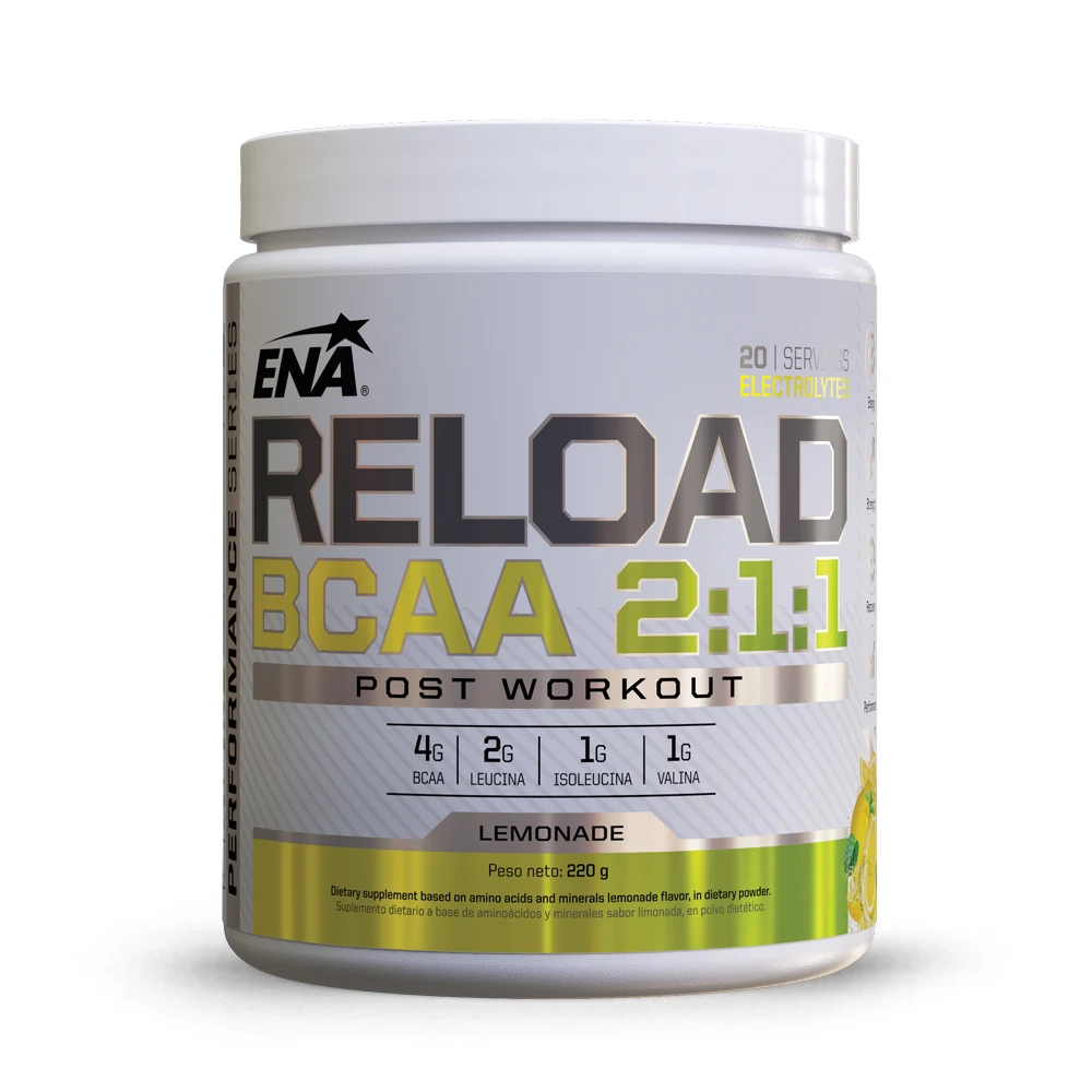 Suplemento Deportivo ENA Reload Lemonade 220 g