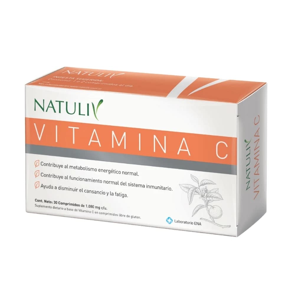 Natuliv Vitamina C Comprimidos x30