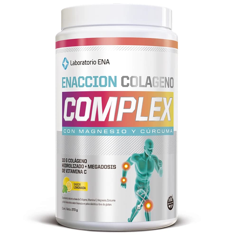 Colágeno Enacción Complex Sabor Limón 270 g