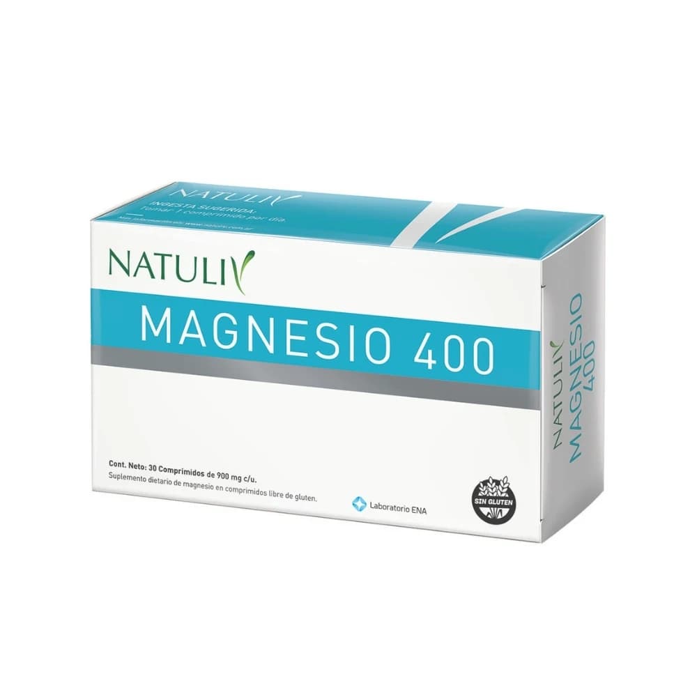 Magnesio 400 Comprimidos x 30 — Natuliv