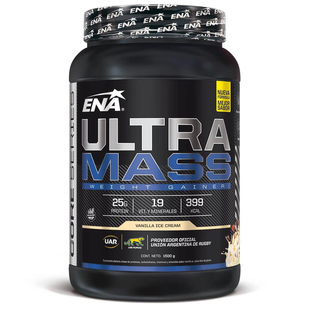 Suplemento Ultra Mass ENA Sport Vainilla 1500 g