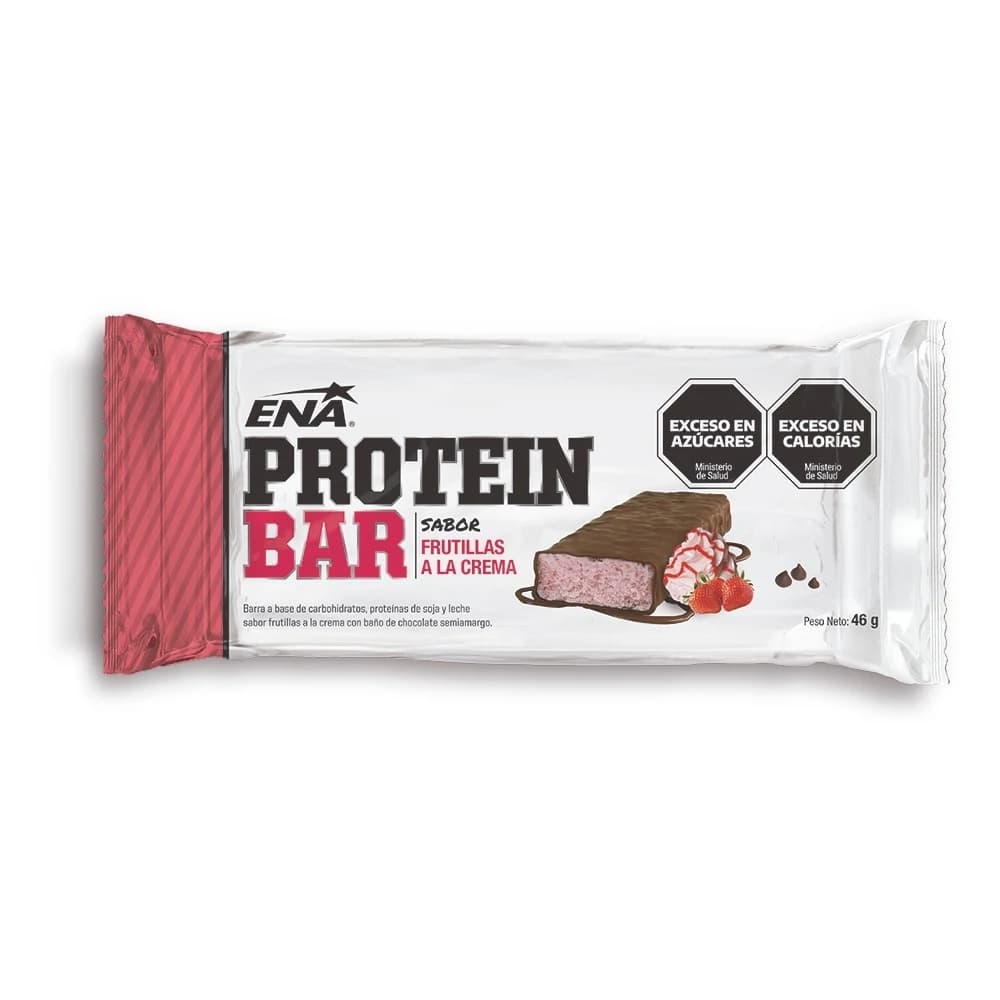 Barra de Proteína ENA Protein Bar Frutilla y Crema 46 g