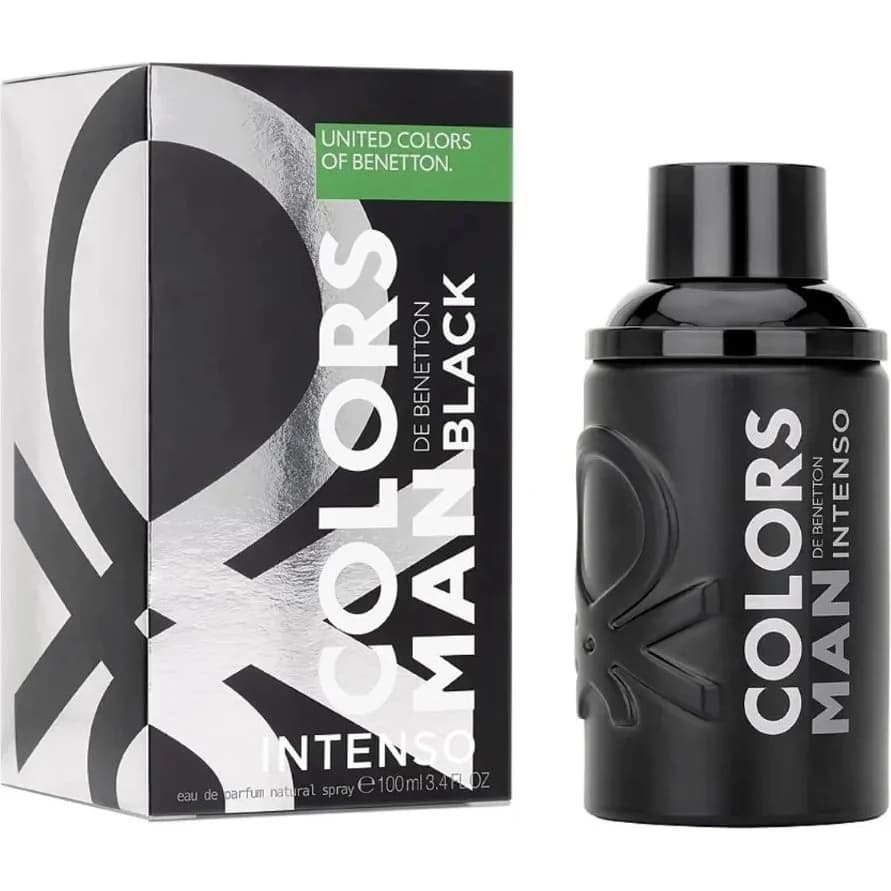 Eau de Parfum Benetton Colors Man Black Intenso 100 ml