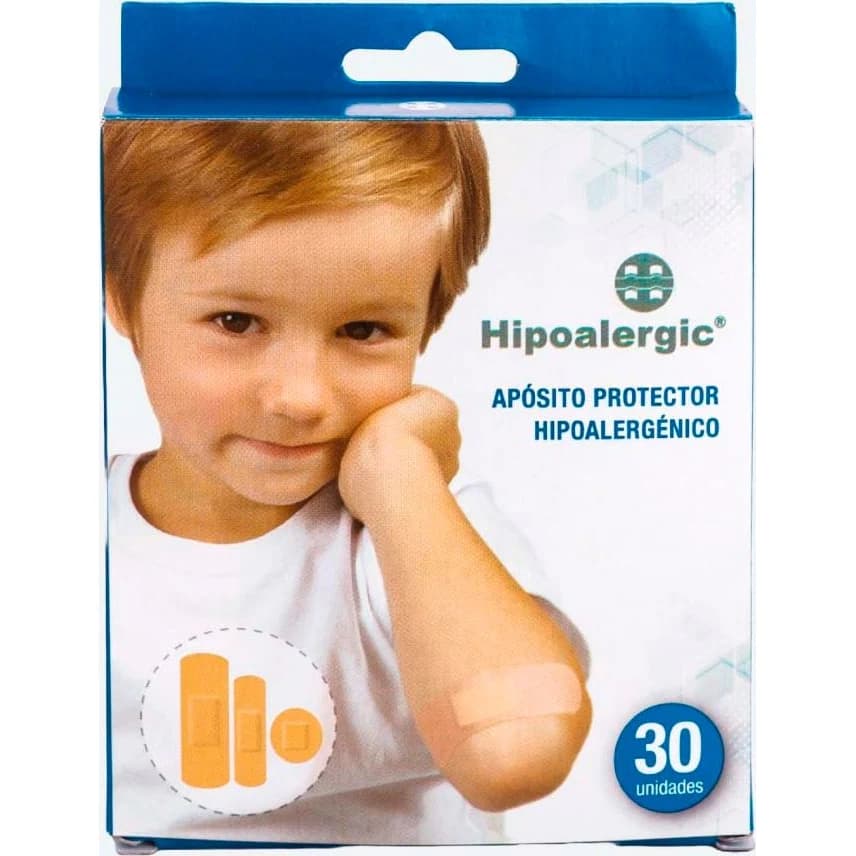 Apósitos Protectores Plásticos Hipoalergic Poly Surtidos Beige x 30 Unidades