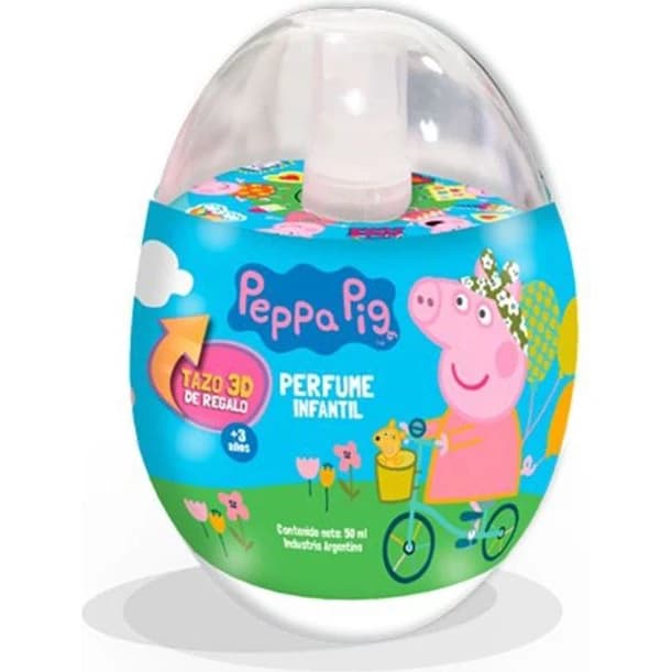 Perfume Infantil Peppa 50 ml + Taza