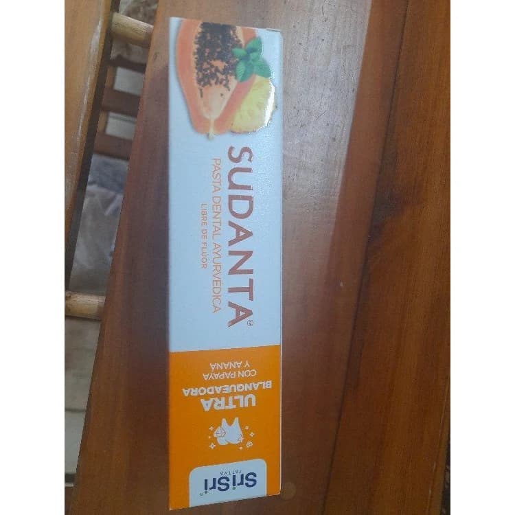 Crema Dental Sudanta Ultimate Blanqueadora 100g