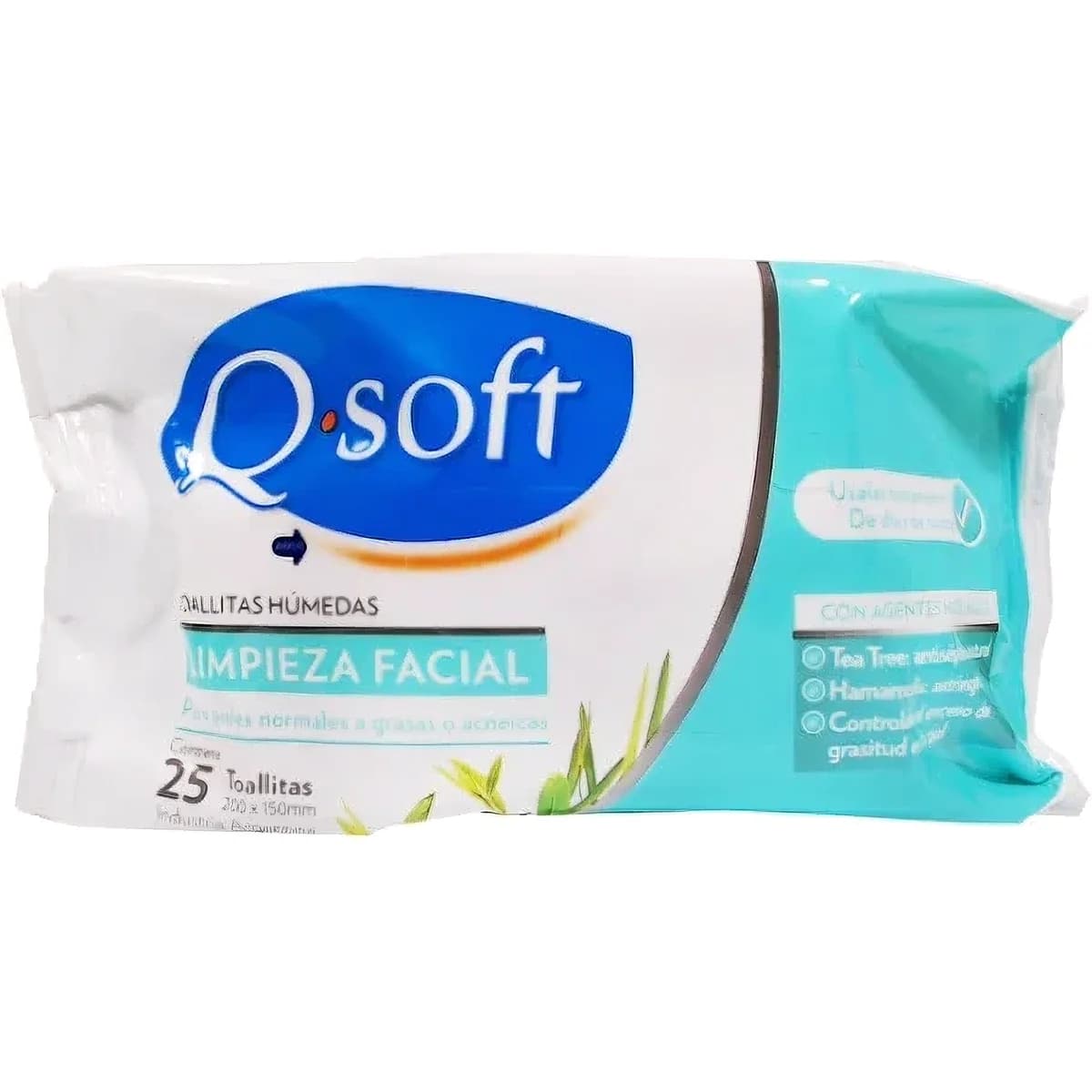 Toallitas Desmaquillantes Qsoft Acné x 25