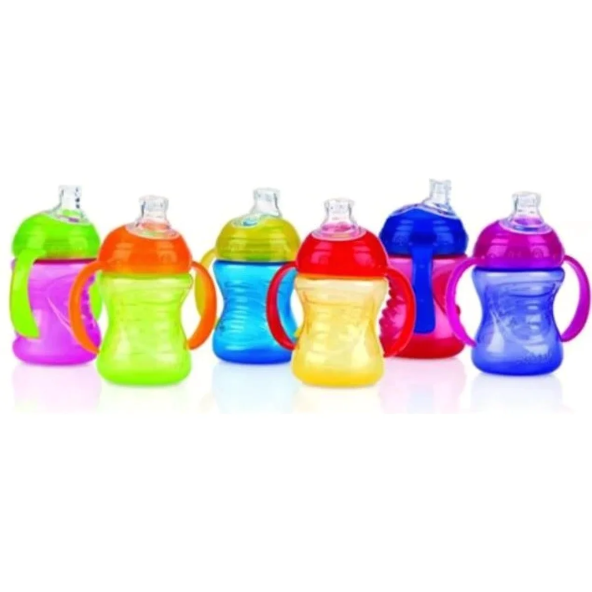 Vaso Antiderrame Nuby con Manijas y Boquilla