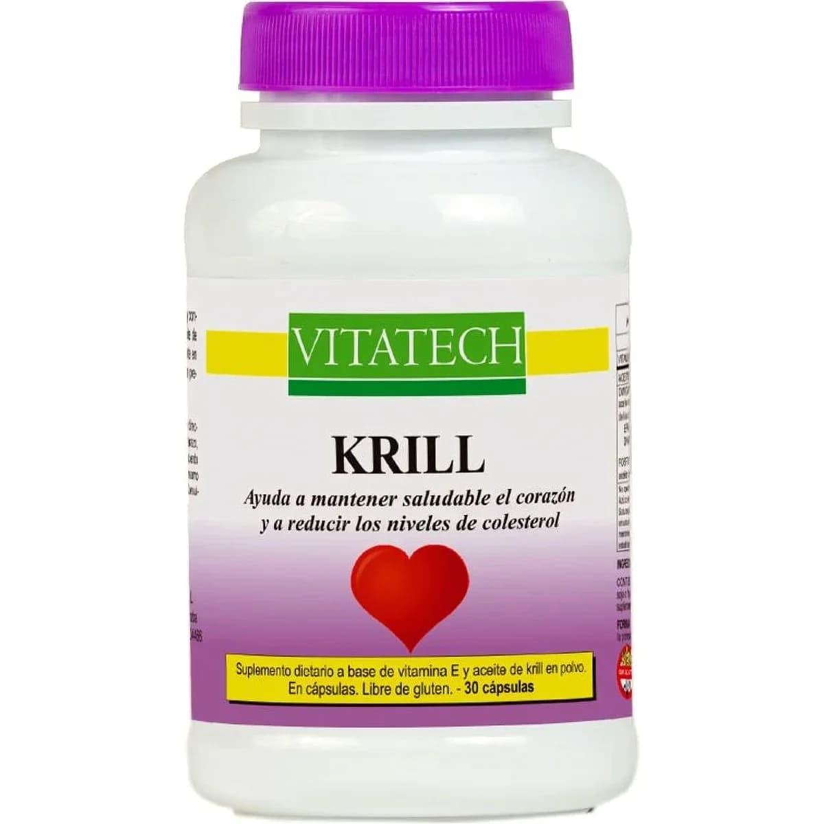 Suplemento Dietario Vitatech Aceite de Krill x 30 Cápsulas