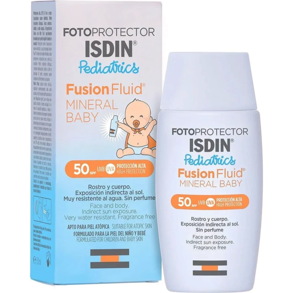 Protector Solar Isdin Pediatrics FPS 50+ Mineral Baby 50 ml